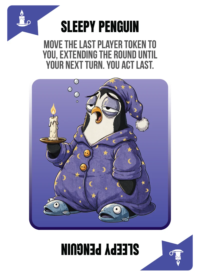Sleepy Penguin
