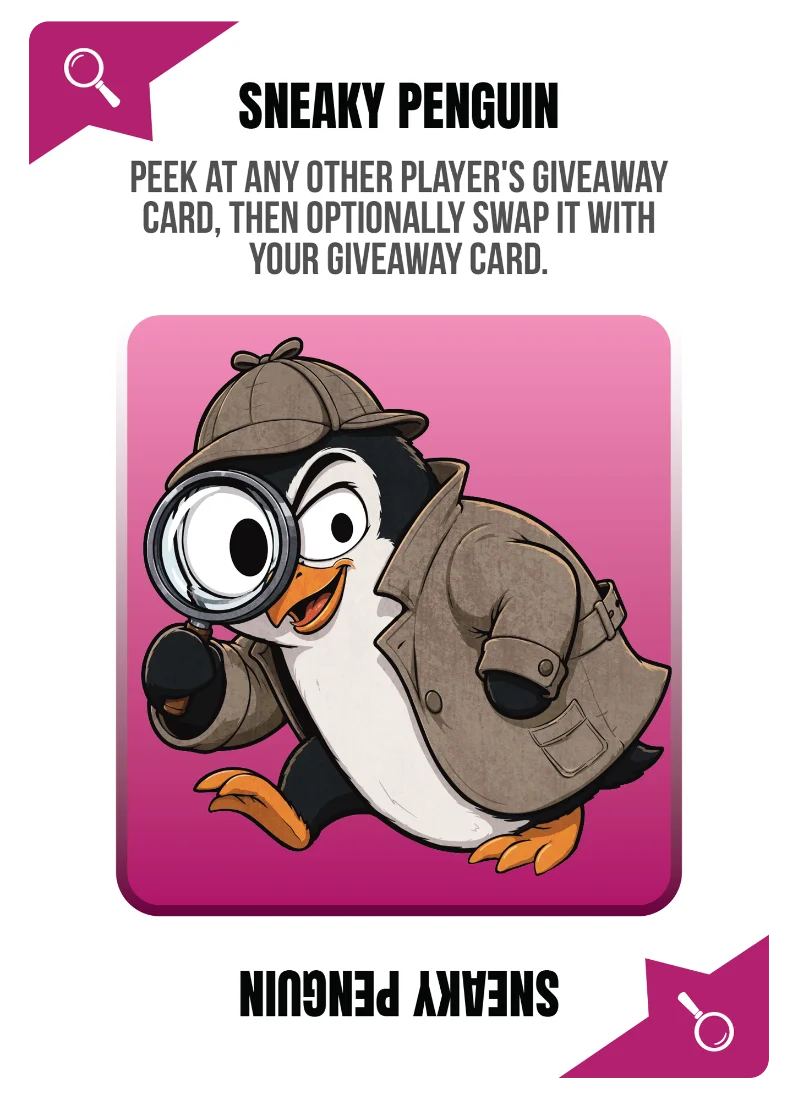 Sneaky Penguin
